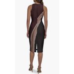 Donna Karan New York Abstract Midi Dress Size 6 Photo 1