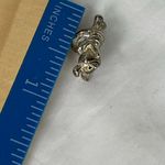 Pandora  Disney 925 Sterling Silver ALE Piglet charm. Photo 5