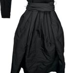 DKNY  Donna Karan New York Black Dress with Long Belt‎ Photo 2