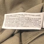 Abercrombie & Fitch Ribbed Notch-Neck thong Bodysuit long sleeve Olive Size XL Photo 4