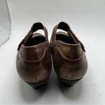 Josef Siebel Mary Jane Bronze Metallic Leather Block Heel European 39 US 8.5 Photo 5