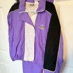 Avia Vintage For Athletic Use Only Purple Jogger Wind set MEDIUM Photo 3