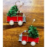 Handmade Trip to Christmas Tree Farm Earrings Jewelry Home for Holidays… Photo 7