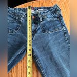 Levi's 545 Low Boot Cut Jeans Womens Size 8 Stretch Y2K Casual Dark Wash Vintage Photo 12