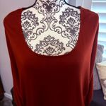Bobi No I size XL rust tunic top 3/4 sleeves  Photo 1