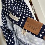 Coldwater Creek Women Jeans 16 Seeing Spots Ankle Jeans Blue White Polka Dot NEW Photo 6