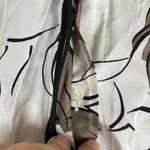 LAFAYETTE 148 Black and White Silk Shirt Size XS Photo 2