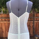 Topshop  Mint Green Chiffon Maxi dress Photo 6