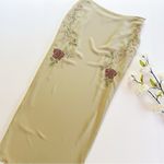 House Of CB NEW Lailah Artichoke Embroidered Floral Set Small Photo 8