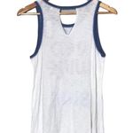 PJ Salvage Women's Size Small Red Wine and Blue White Tank Top NWT Photo 3