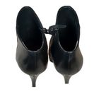 Via spiga leather booties high heels size 9m designed in Italy Black Photo 2