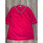 Vintage Cachet Women's Pink Fleece Zip Front Robe Lounger Size Medium Photo 3