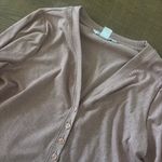 Athleta beige uptempo henley button long sleeve shirt Photo 2