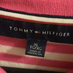 Tommy Hilfiger sleeveless striped heritage polo size xl pink and white top Photo 4