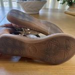 B.O.C Size 6.5 Metallic Gold Thong Casual Sandals With Buckle Closure Photo 7