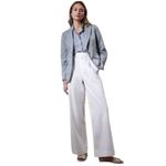 Banana Republic  - NWT Long and Lean Chambray Suit Blazer Sz 10 Photo 1