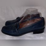 Etienne Aigner Vintage NWT IN BOX Women’s Size 8 Carver Navy Buckle Loafers Photo 6