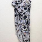 Rhapsodielle Asymmetrical Floral Surplice Dress M Size M Photo 7