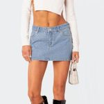 Edikted Denim Skirt  Photo 0