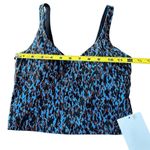 Lululemon  Women’s 6‎ Align Tank Top Leopard Camo Blue Nile Multi Padded Crop New Photo 9
