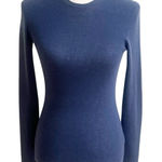 Vince  Women’s Cashmere Crewneck Sweater Pullover Blue Size XS Preppy Office Photo 0