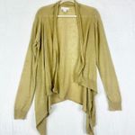 Bryn Walker  Linen Cardigan Size Small Lightweight Minimalist Open Front Drape Photo 0