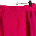 Lee David Pink Lined Zipper Back Formal Straight Pencil Skirt Women Sz 12 VTG Photo 4