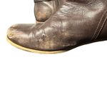 UGG  Australia Amberlee Espresso Leather Equestrian Style Boots, Size 9.5 Photo 10