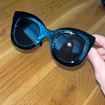 Black Cateye Sunglasses Photo 2