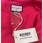 RUNAWAY Women's Hot Pink BELLANCA Long Sleeve Ruched Mini Dress Size M Size M Photo 4