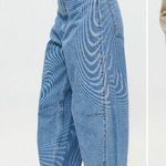 BDG NWT Rih Extreme Baggy Jean Blue Swirl Multi Streetwear Jeans Size 24 | 00 Photo 0