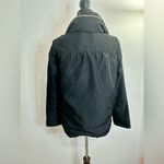 Tahari Women’s Slim Black Puffer Jacket Andi with Hood and Drawstrings: SZ Small Photo 5