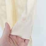 Silk Mirage Vintage Fairycore Silk Teddy Lingerie Bodysuit Embroidery Floral Tan Size XS Photo 2