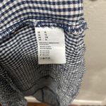 American Eagle  Blue Gingham Off The Shoulder Dress Size XL NWT Photo 3