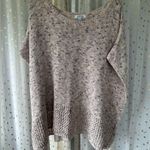 Johnny Was Confetti Knit Poncho Slouchy Sweater Tassels Flowy Beach Coastal OS Photo 6