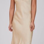 Aritzia Wilfred Only Slip Satin Midi Dress Photo 0