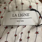 La Ligne Stars and Stripe tie dress white midi size XS Photo 10