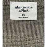 Abercrombie & Fitch Green Cropped Pullover Cardigan Scoop Neck Sweater Size XS Photo 2