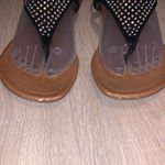 Rampage  Rinnali black sequined flip flops Photo 2