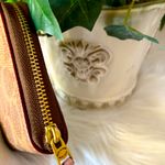 Coach RARE  Small Zip Wallet in Signature Canvas With Love Print Photo 3