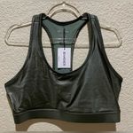 Bandier NWT  All Access Front Row Sports Bra Olive Shine Size 1X Photo 1