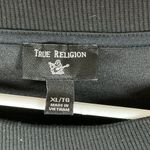 True Religion  Black Velvet Sweatshirt Photo 2