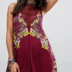 Intimately by Free People Dress Red Size L Photo 0