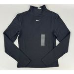 Nike Women's Sportswear Collection long Sleeved Mock Top n Black, B79, $36, Photo 5