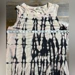 Socialite  Black and White Tie-Dye Dress Photo 4