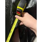 7 For All Mankind NWOT  Women’s Black Faux Leather Easy Trouser Wide Leg Small Photo 4