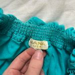 Y2K Teal ruffled bolero top Blue Photo 2