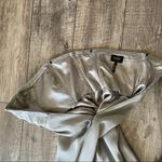 Laundry by Shelli Segal Metallic silver gown - Photo 12