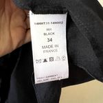 Chloé Chloe blouse black 100% silk cold shoulder size 34 XS C10 Photo 4