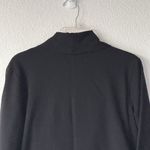 Xersion  Jacket Relaxed Black Cotton Blend Collar Pockets Women's Size Medium Photo 5